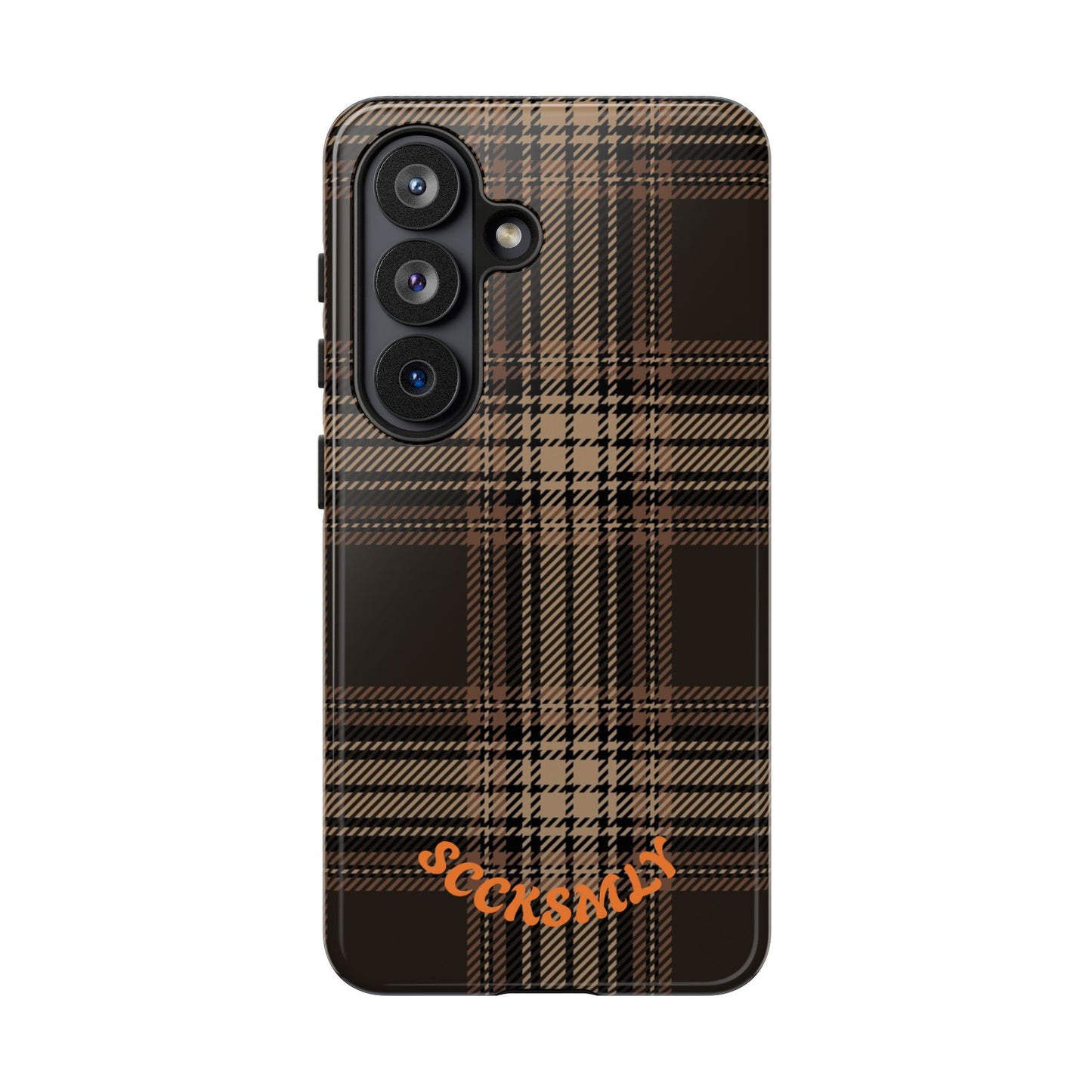 Brown Bread Plaid Tough Phone Case Samsung