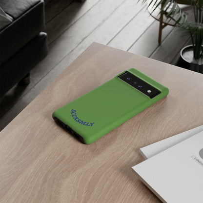 SOLID Matcha Moss Tough Phone Case for Google Pixel