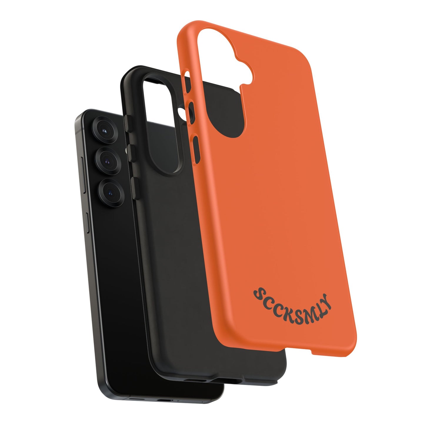 SOLID Tangerine Tough Case for Samsung
