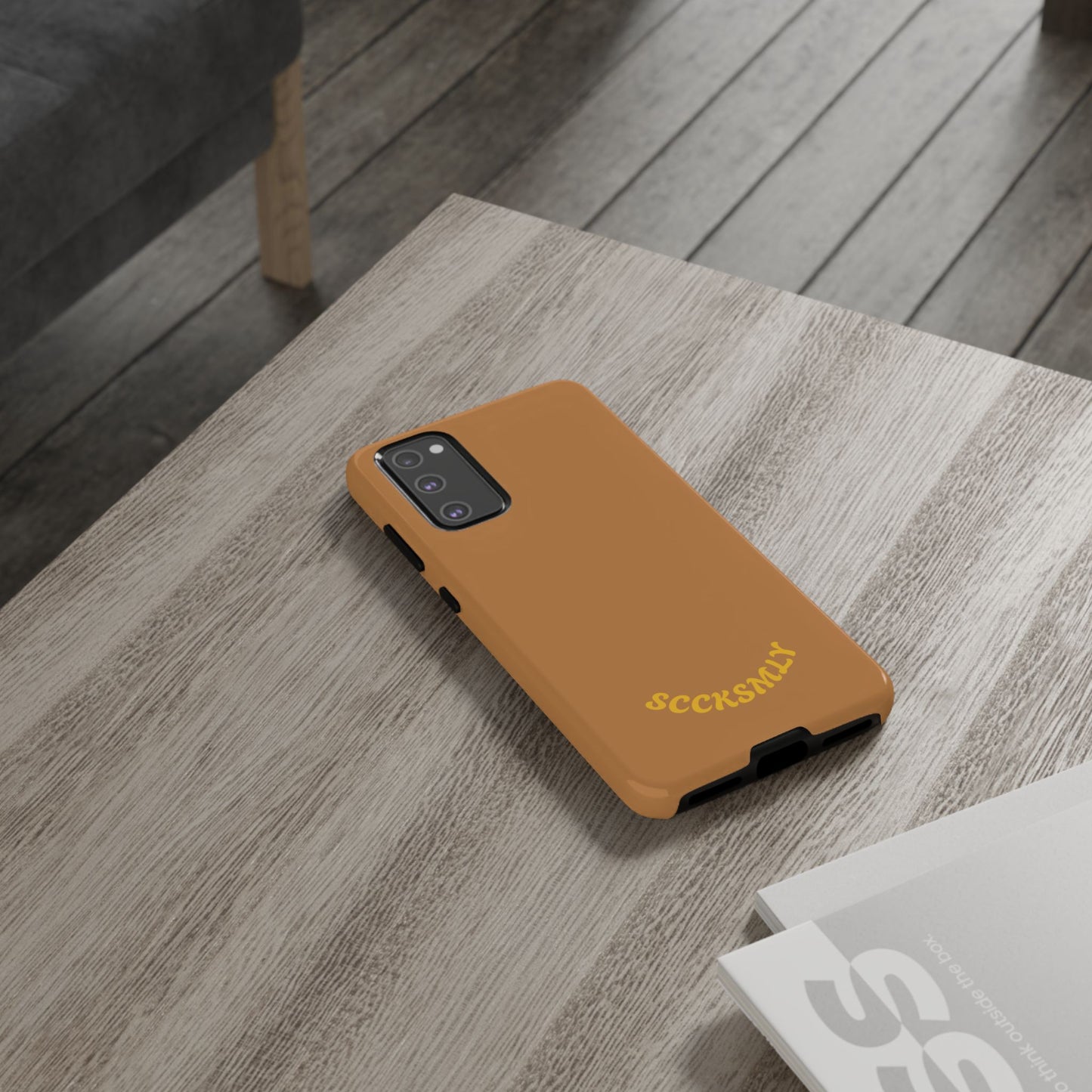 SOLID Spice Caramel Tough Case for Samsung