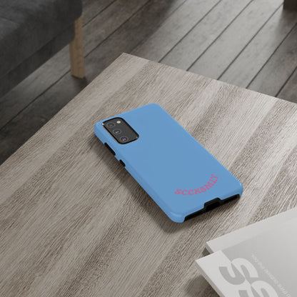 SOLID Blue Candie Tough Case for Samsung
