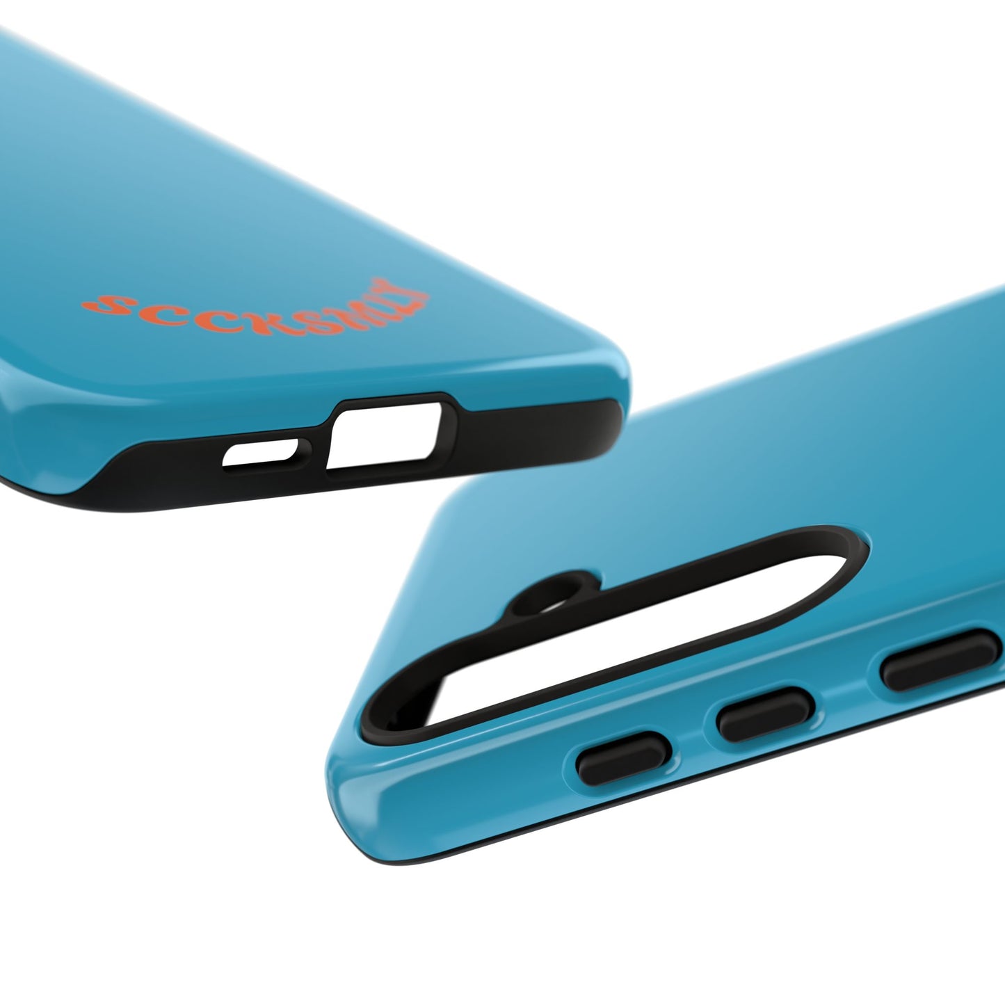 SOLID Blue Spook Tough Case for Samsung