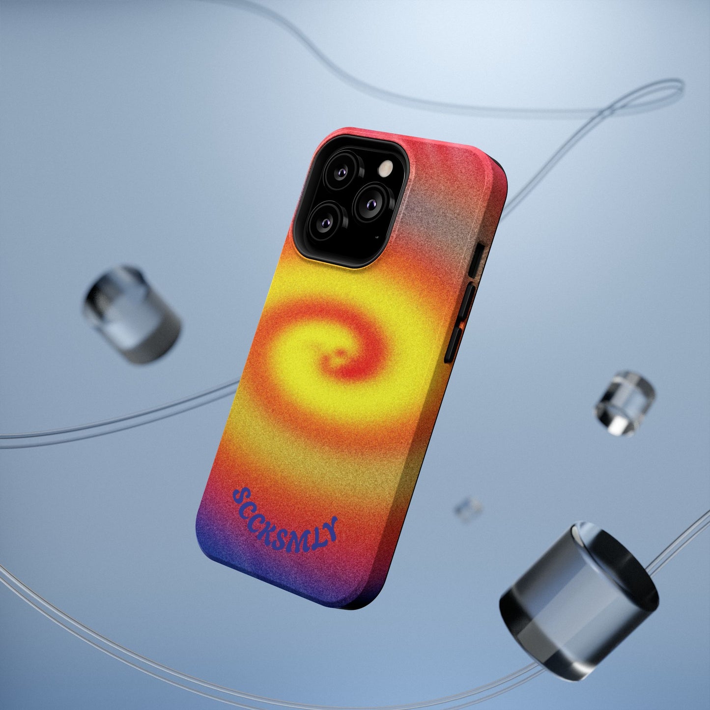 Toxic Spiral Tough Phone Case for Apple