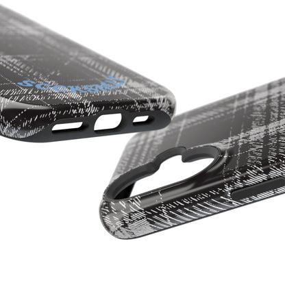 Smoky Grungy Plaid Phone Case for Apple