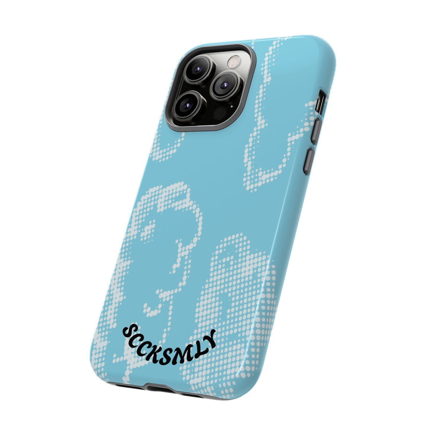 Comic Dot Sky Tough Phone Case for Apple