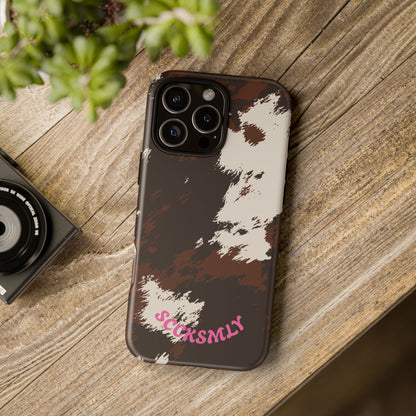 Sooo Cowboy Orange Tough Phone Case for Apple
