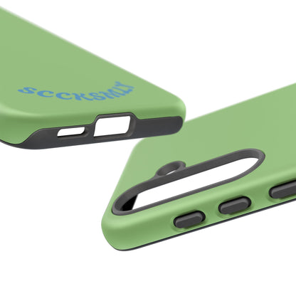 SOLID Sour Lime Tough Case for Samsung