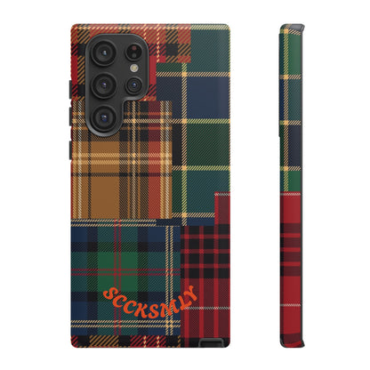 Heritage Hues Patchwork Tough Phone Case for Samsung