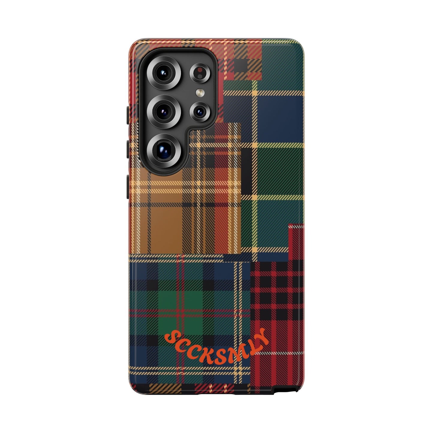 Heritage Hues Patchwork Tough Phone Case for Samsung
