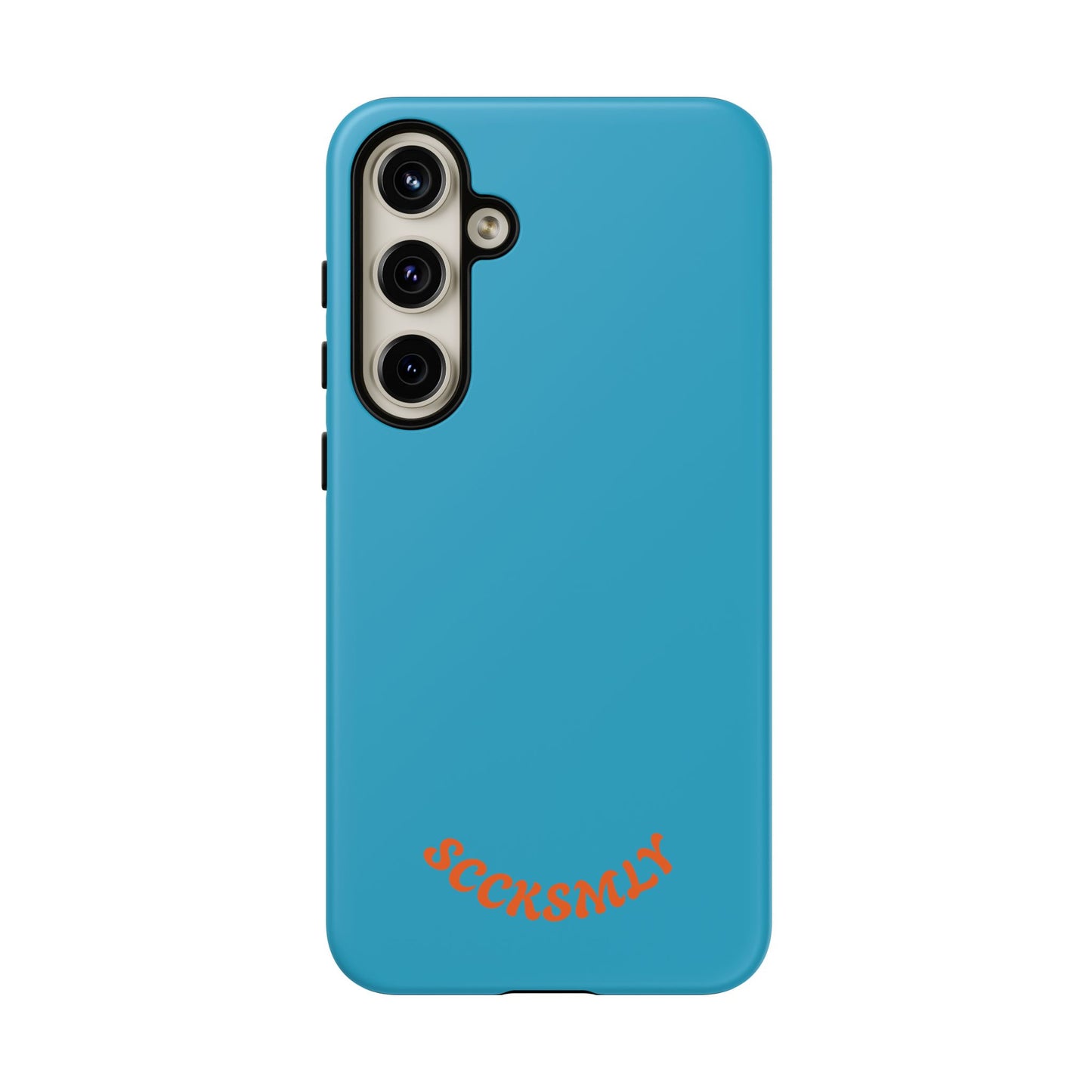 SOLID Blue Spook Tough Case for Samsung