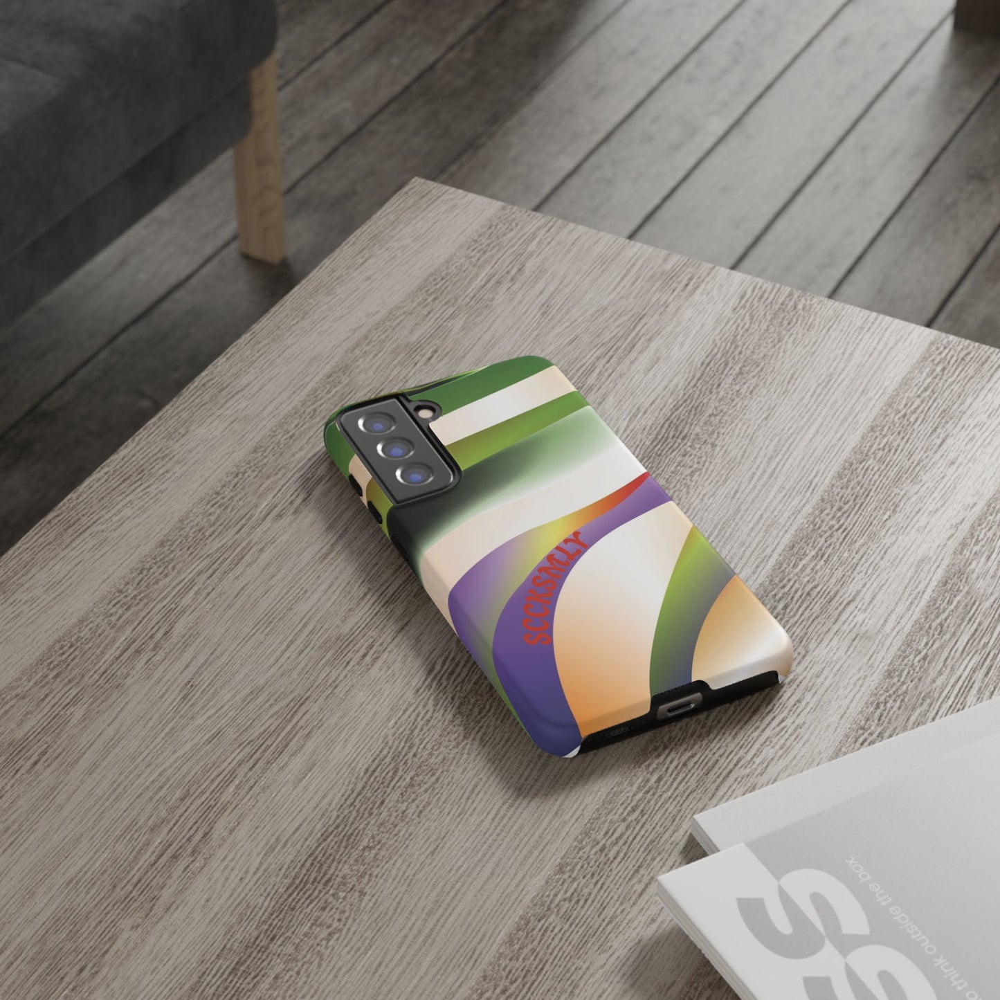 Green Waves Phone Case for Samsung