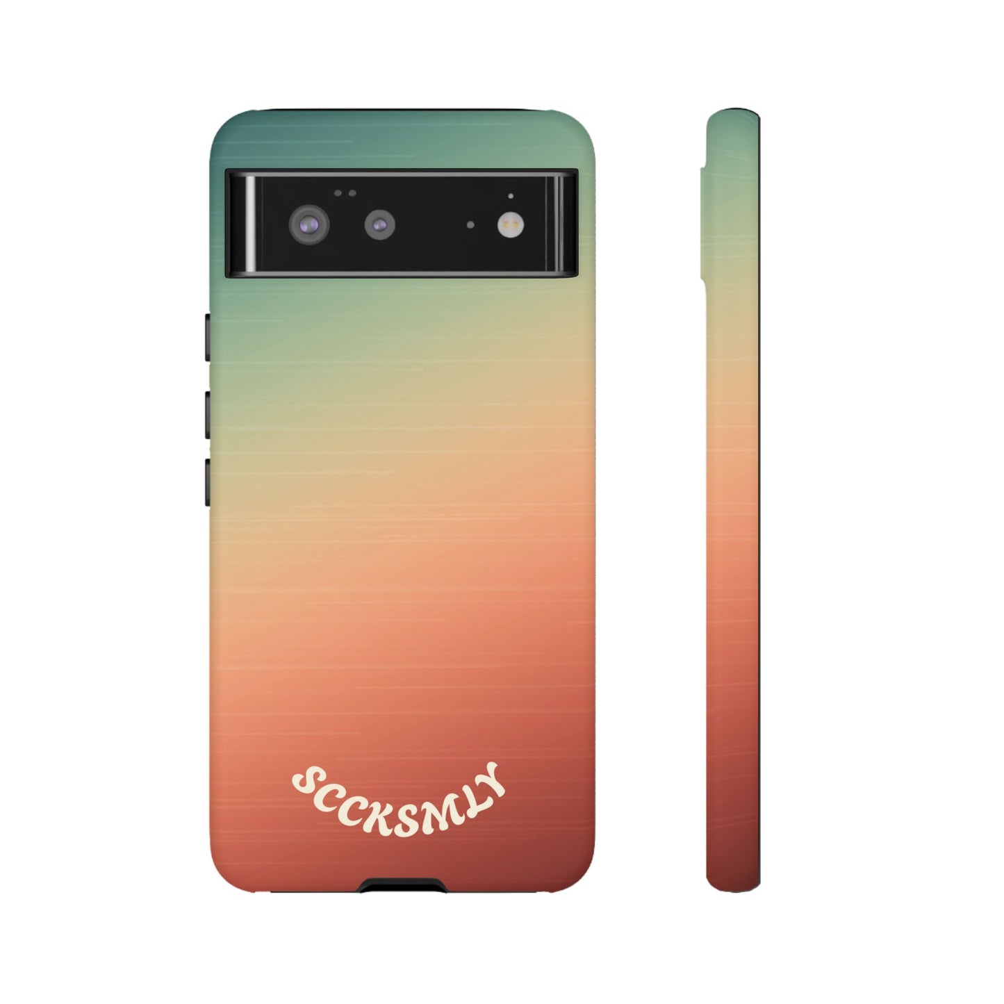 Warm Ombré Tough Phone Case for Google Pixel