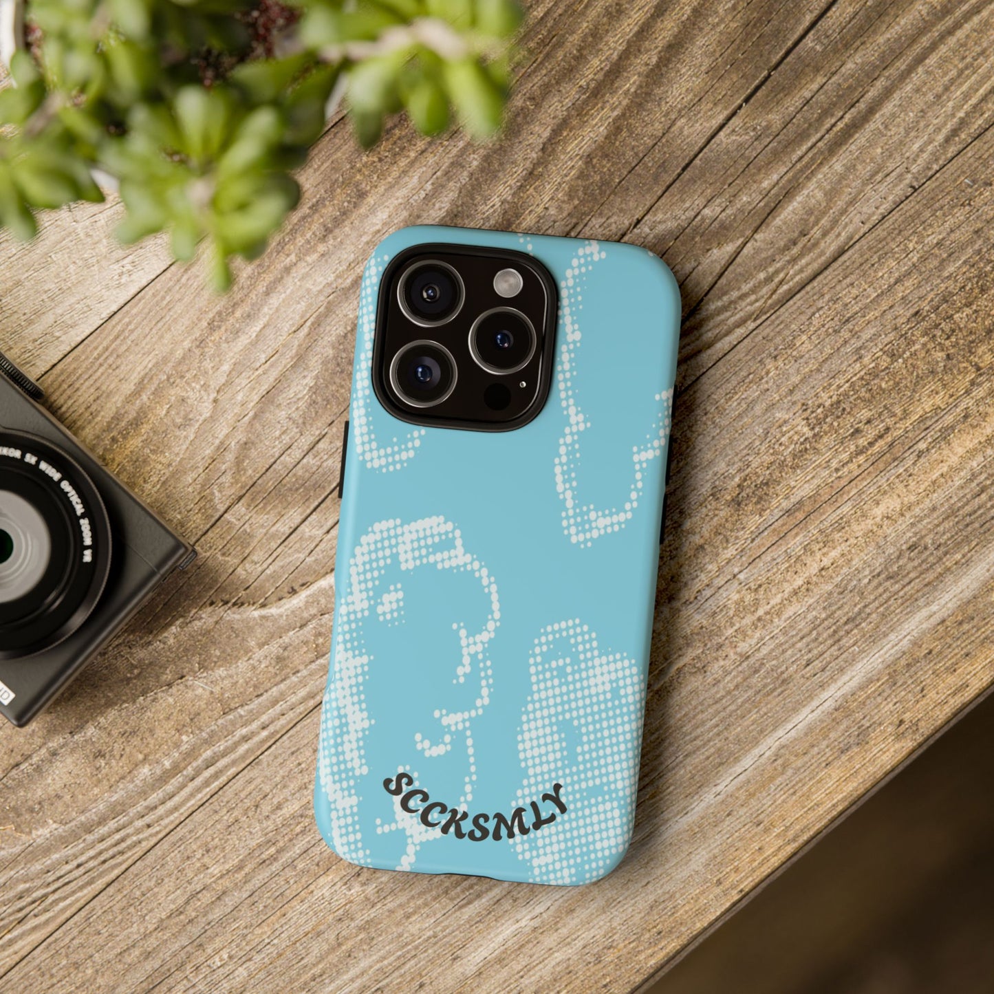 Comic Dot Sky Tough Phone Case for Apple