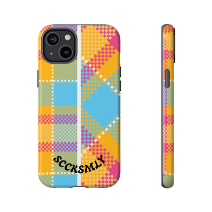 Pattern Punch Phone Case for Apple