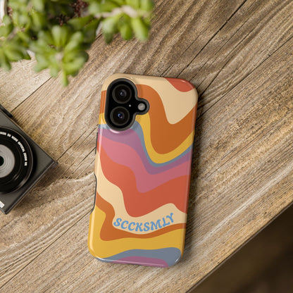 Warm Retro Phone Case for Apple
