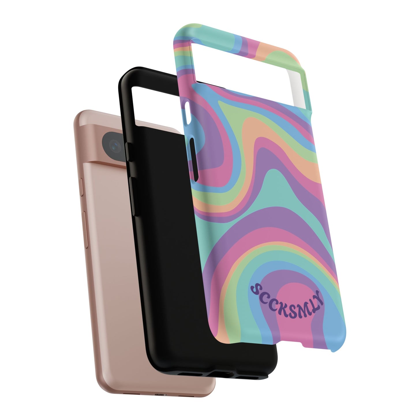 Pastel Swirl Phone Case for Google Pixel