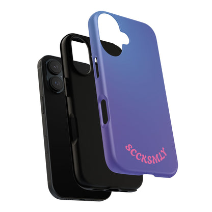 Berry Pop Gradient Tough Phone Case for Apple