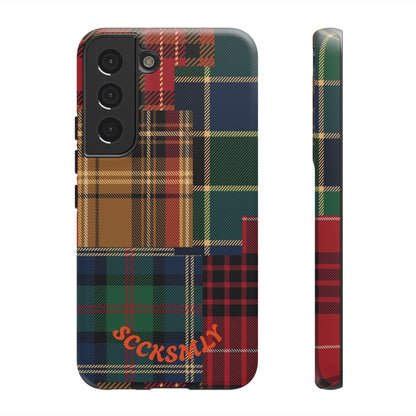 Heritage Hues Patchwork Tough Phone Case for Samsung