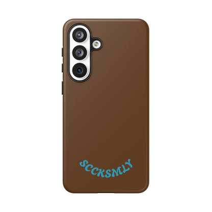 SOLID Chocolate Coco Tough Case for Samsung