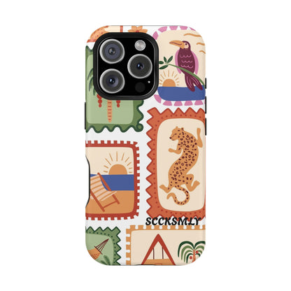 Tropical Print Phone Case for Apple