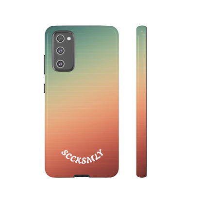 Warm Ombré Tough Phone Case for Samsung