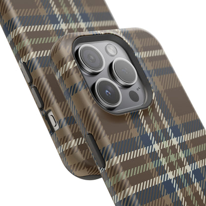 Earth and Sky Plaid Phone Case for Apple