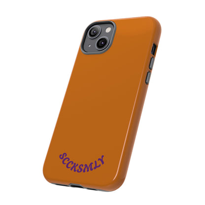 SOLID Burned Plum Tough Case for Apple