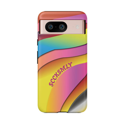 Modern Retro Rainbow Phone Case for Google Pixel