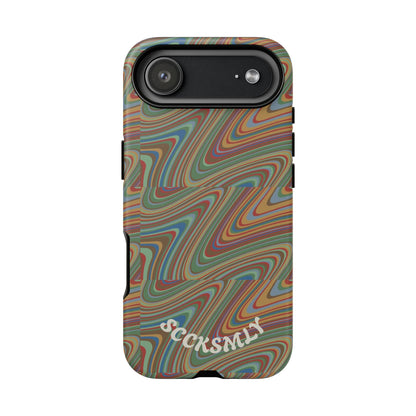 Earthly Waves Tough Phone Case for Apple