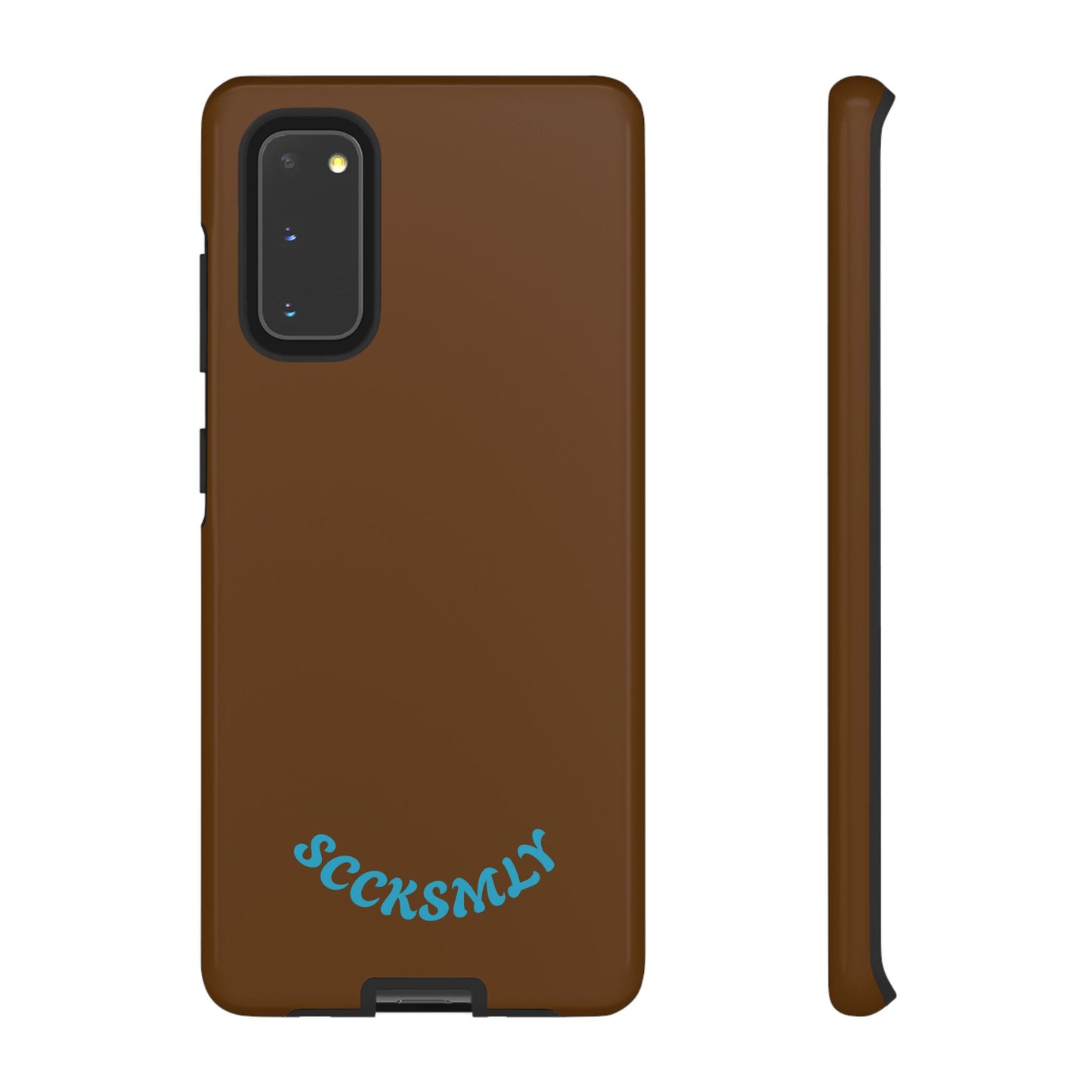 SOLID Chocolate Coco Tough Case for Samsung
