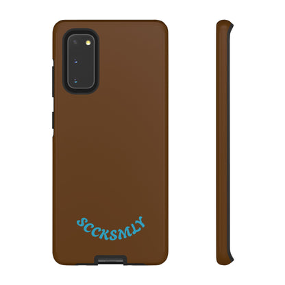 SOLID Chocolate Coco Tough Case for Samsung