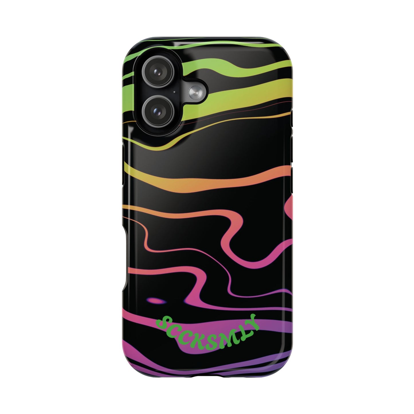 Dark Rainbow Phone Case for Apple