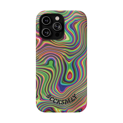 Acid Swirl Phone Case for Apple