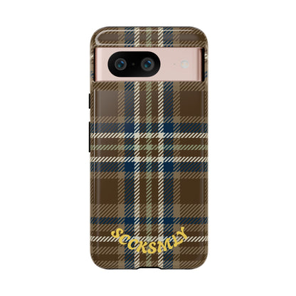 Earth and Sky Plaid Phone Case for Google Pixel