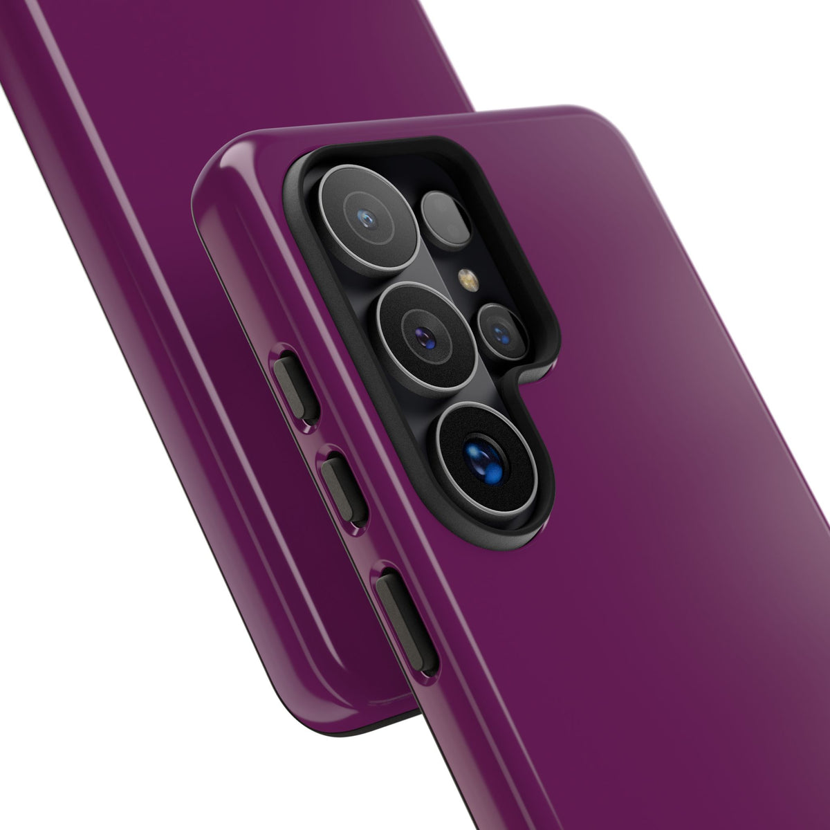 SOLID Amethyst Matte Tough Phone Case for Samsung