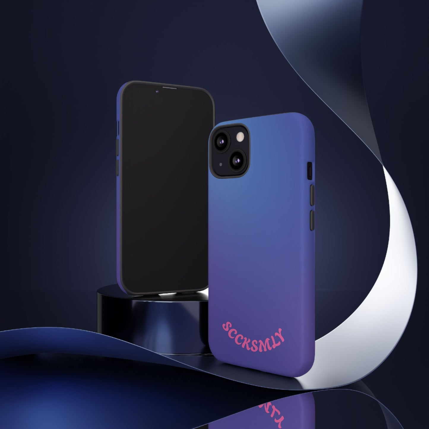 Berry Pop Gradient Tough Phone Case for Apple