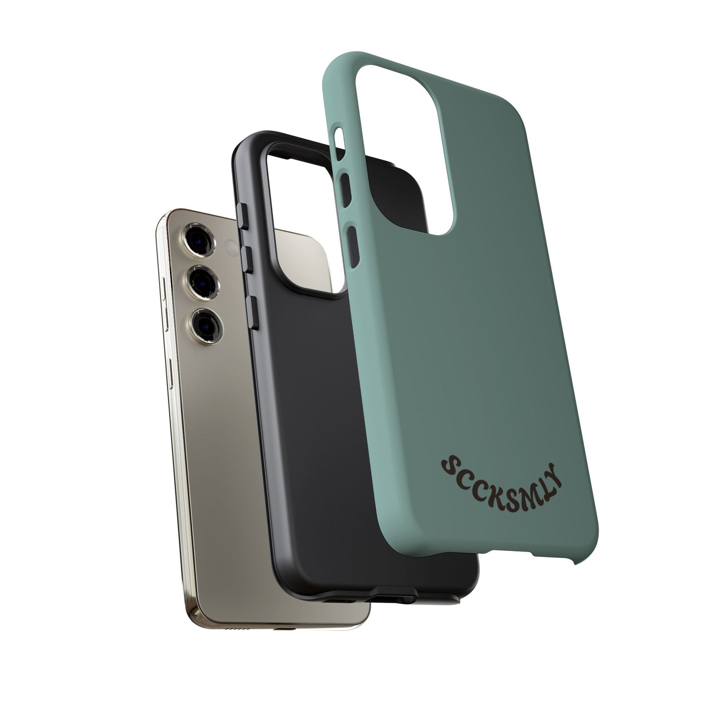 SOLID Fudge Mint Crunch Tough Phone Case for Samsung