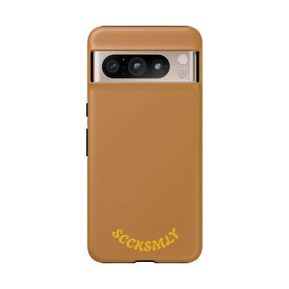 SOLID Spice Caramel Tough Case for Google Pixel