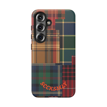 Heritage Hues Patchwork Tough Phone Case for Samsung