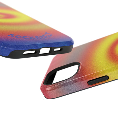 Toxic Spiral Tough Phone Case for Apple
