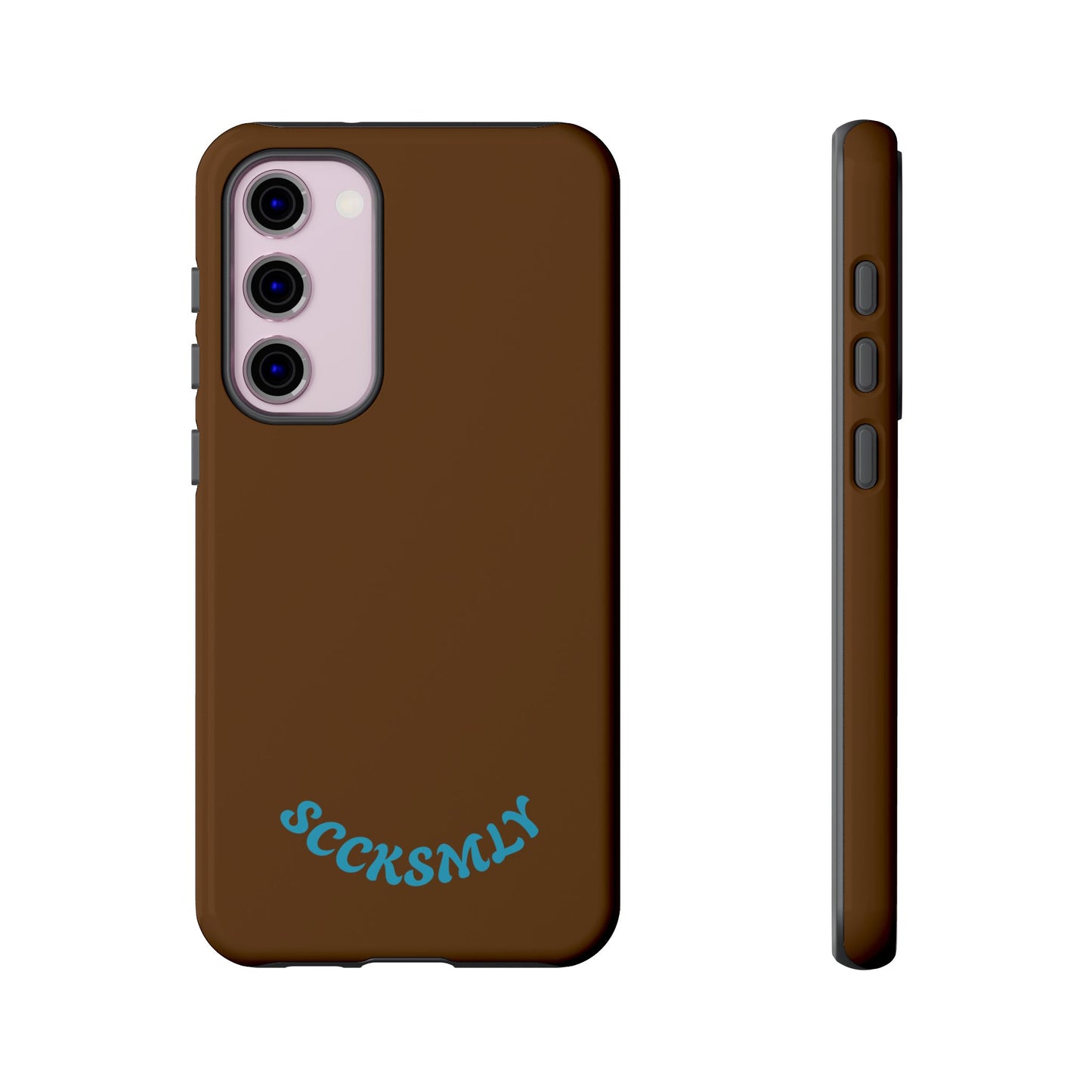 SOLID Chocolate Coco Tough Case for Samsung