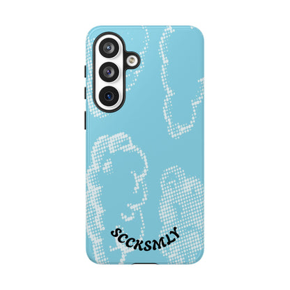 Comic Dot Sky Tough Phone Case for Samsung