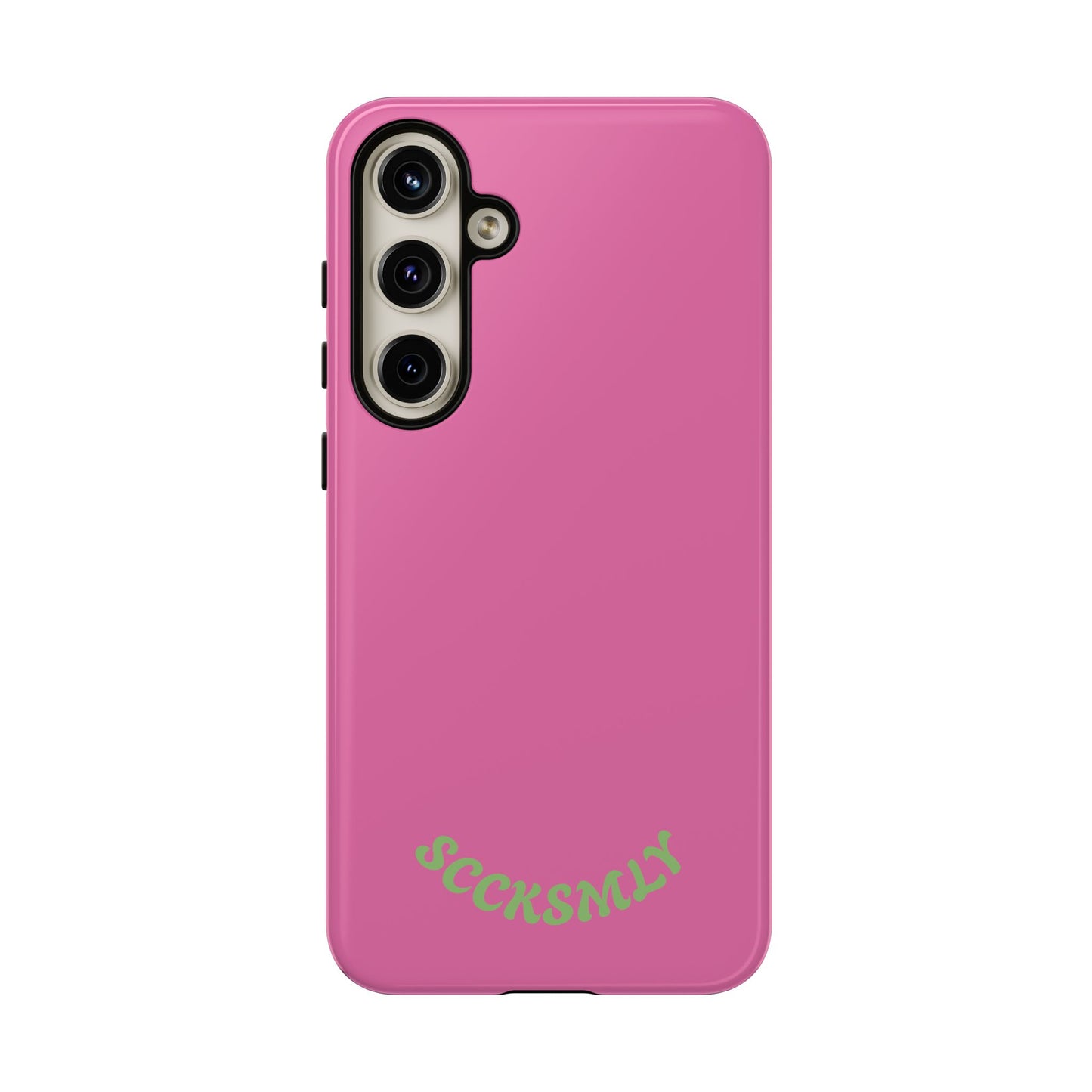 SOLID Sweet Static Pink Tough Case for Samsung