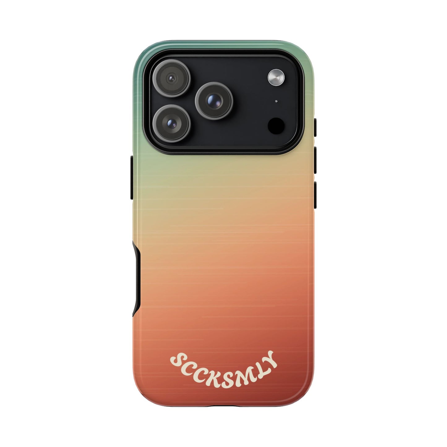 Warm Ombré Tough Phone Case for Apple