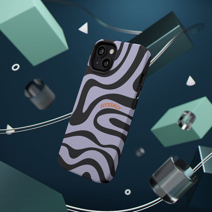Purple Swirl Phone Case for Apple