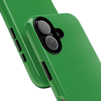 SOLID Green Grin Tough Case for Apple
