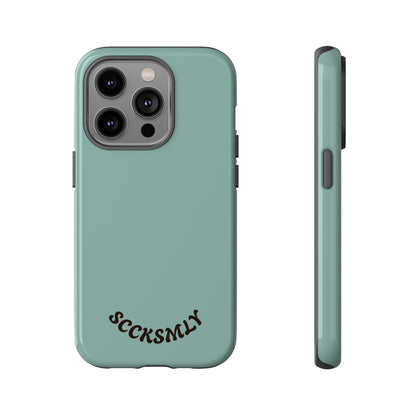 SOLID Fudge Mint Crunch Tough Phone Case for Apple