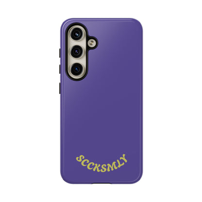 SOLID Dreamy Dusk Purple Tough Case for Samsung