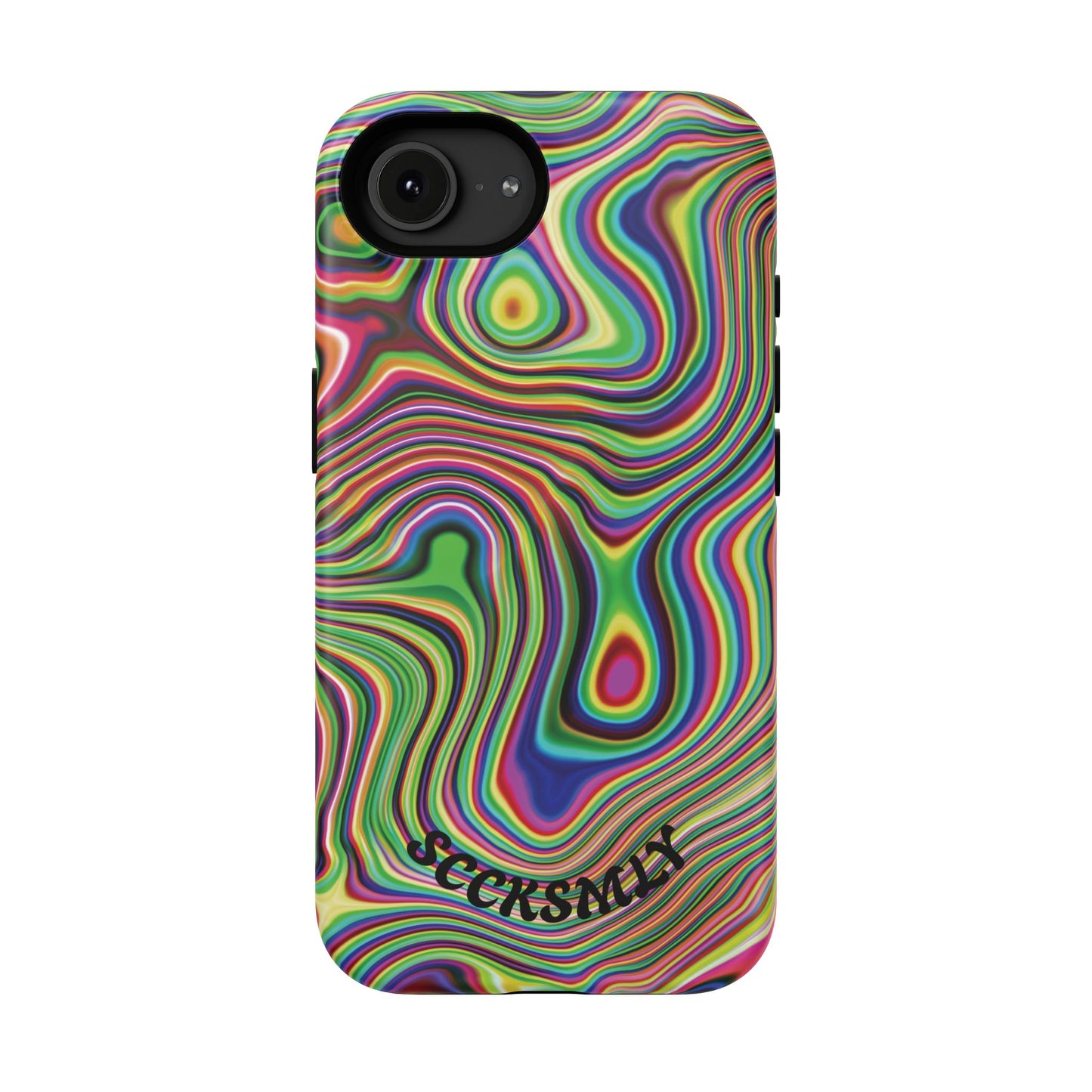 Acid Swirl Phone Case for Apple