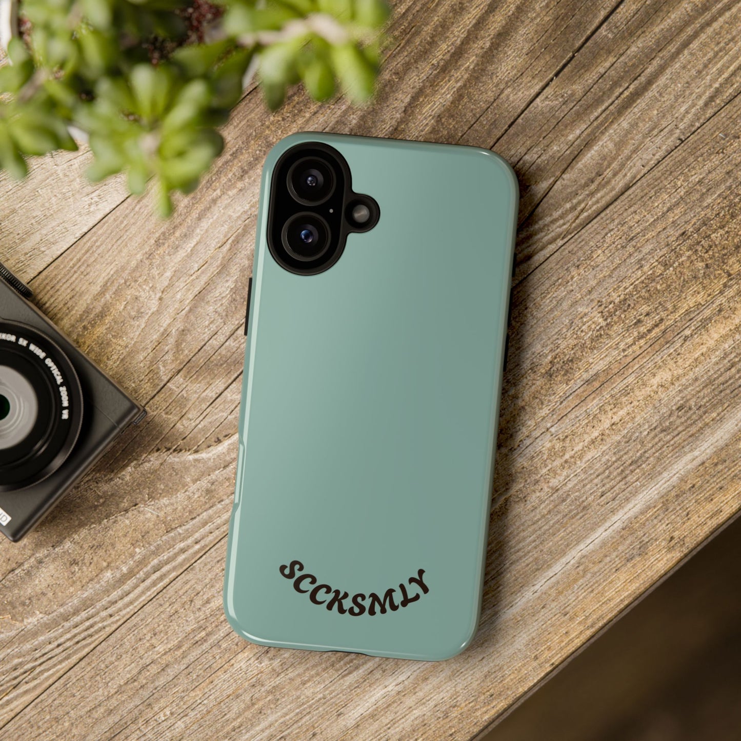 SOLID Fudge Mint Crunch Tough Phone Case for Apple